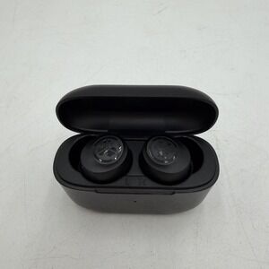 JLab GO Air Pop True Wireless In-Ear Headphones Black Charger Built In Tested